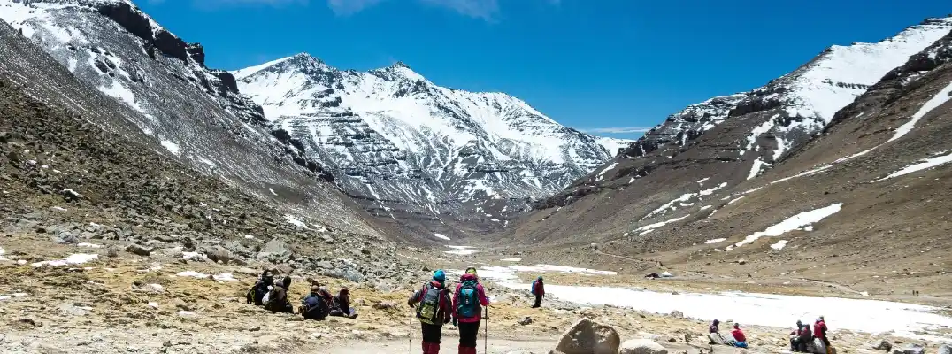 Mount Kailash and Lake Mansarovar Devotees